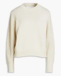 Chinti & Parker Ribbed cotton sweater - White White