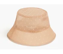 Point d'esprit bucket hat - Neutral
