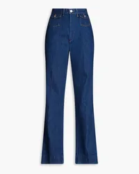 RE/DONE 70s faded high-rise wide-leg jeans - Blue Blue