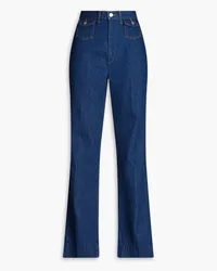 RE/DONE High-rise wide-leg jeans - Blue Blue