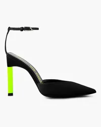 ATTICO Perine satin pumps - Black Black