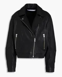 IRO Leather biker jacket - Black Black