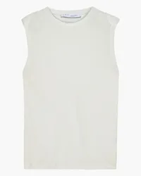 IRO Proud slub wool-jersey tank - White White