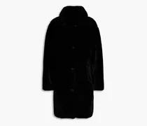 Shearling coat - Black