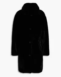 Yves Salomon Shearling coat - Black Black