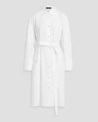 Joseph Darwin cotton-poplin midi shirt dress - White White