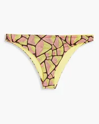 Emilio Pucci Printed low-rise bikini briefs - Pink Pink