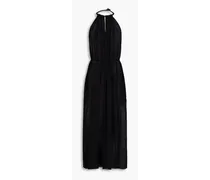 Rhian cotton midi dress - Black