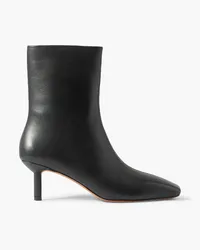 3.1 phillip lim Nell leather ankle boots - Black Black