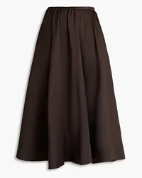 Valentino Garavani Crepe midi skirt - Brown Brown