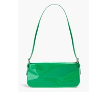 Dulce patent-leather shoulder bag - Green