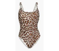 Leopard-print swimsuit - Animal print