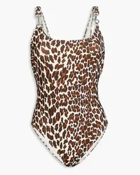 Tory Burch Leopard-print swimsuit - Animal print Animal