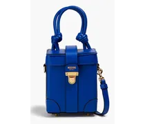Leather shoulder bag - Blue