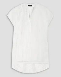 Akris Broderie anglaise blouse - White White