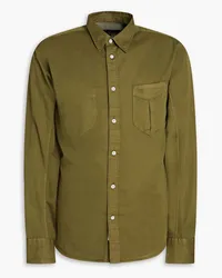 Rag & Bone Arrow cotton and Lyocell-blend twill shirt - Green Green