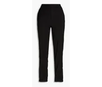 Elroy wool-blend track pants - Black