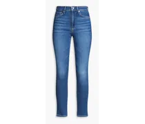 Nina high-rise skinny jeans - Blue