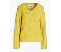 Alpaca-blend sweater - Yellow