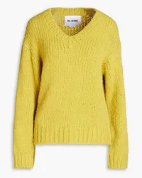 RE/DONE Alpaca-blend sweater - Yellow Yellow