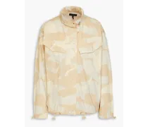 Darian camouflage-print shell jacket - Neutral