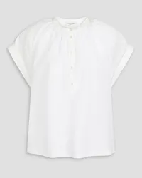 Officine Generale Nolwenn cotton-seersucker top - White White