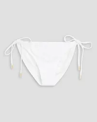 Melissa Odabash France low-rise bikini briefs - White White