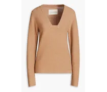 Winola mélange wool sweater - Brown