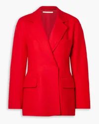 Jason Wu Double-breasted felt blazer - Red Red