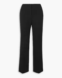 Anine Bing Lula wool-twill straight-leg pants - Black Black