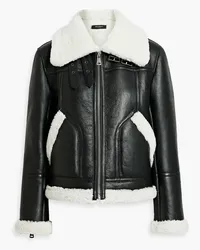 MUUBAA Greta shearling jacket - Black Black