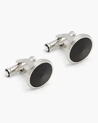 Montblanc Stainless steel onyx cufflinks - Black Black