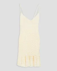 Cult Gaia Salma crochet-knit mini dress - White White