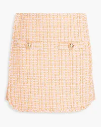 Maje Tweed mini skirt - Orange Orange