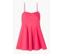 Alma cotton mini dress - Pink
