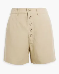 Onia Linen and Lyocell-blend shorts - Neutral Neutral