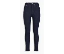 Rag & Bone Nina high-rise skinny jeans - Blue Blue