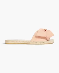 Manebí Bow-embellished suede slides - Pink Pink