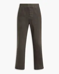 James Perse Stretch-cotton twill pants - Green Green