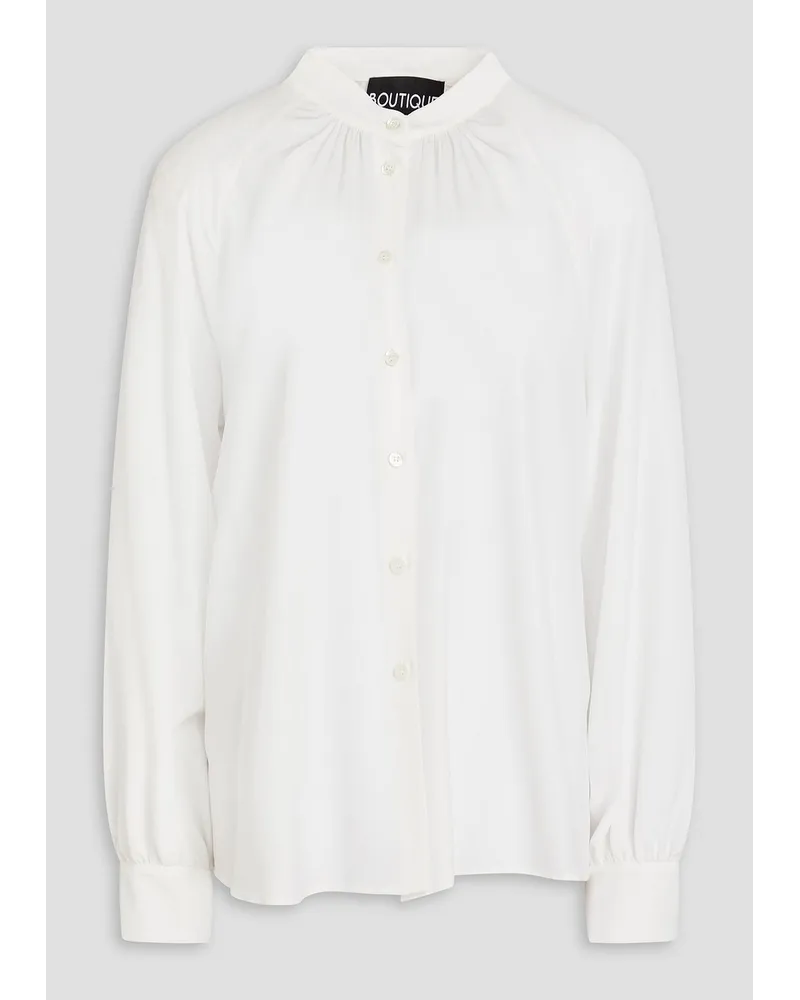Moschino Crepe de chine blouse - White White