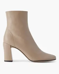 by FAR Vlada leather ankle boots - Neutral Neutral