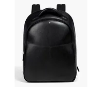 Leather backpack - Black - OneSize