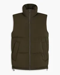 Sandro Quilted shell down vest - Green Green