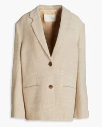 By Malene Birger Cotton-blend canvas blazer - Neutral Neutral