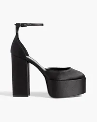 Paris Texas Dalilah satin platform pumps - Black Black