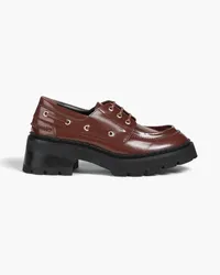 by FAR Leather brogues - Brown Brown