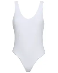 ATM Boy ribbed stretch-modal bodysuit - White White