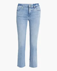 Frame Denim Le High Straight high-rise straight-leg jeans - Blue Blue