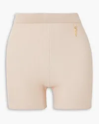 Jacquemus Pralu embellished ribbed-knit shorts - Neutral Neutral