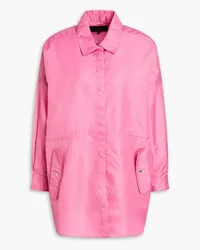 Maje Oversized shell jacket - Pink Pink